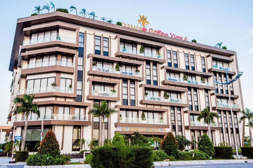 Diamond Hotel Van Don Cam Pha Bagian luar foto