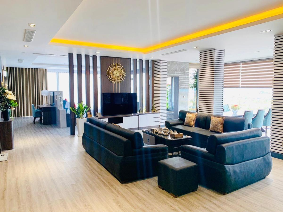Diamond Hotel Van Don Cam Pha Bagian luar foto