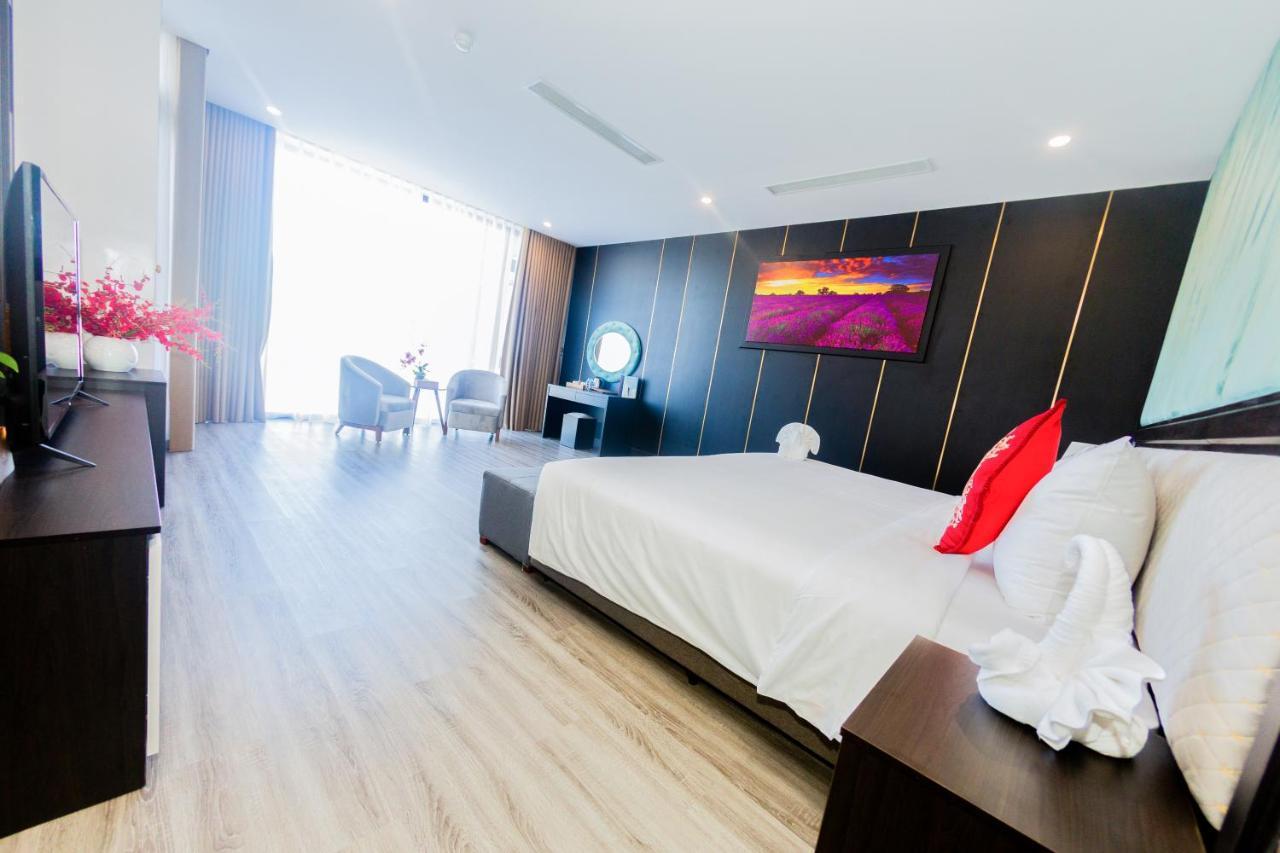 Diamond Hotel Van Don Cam Pha Bagian luar foto