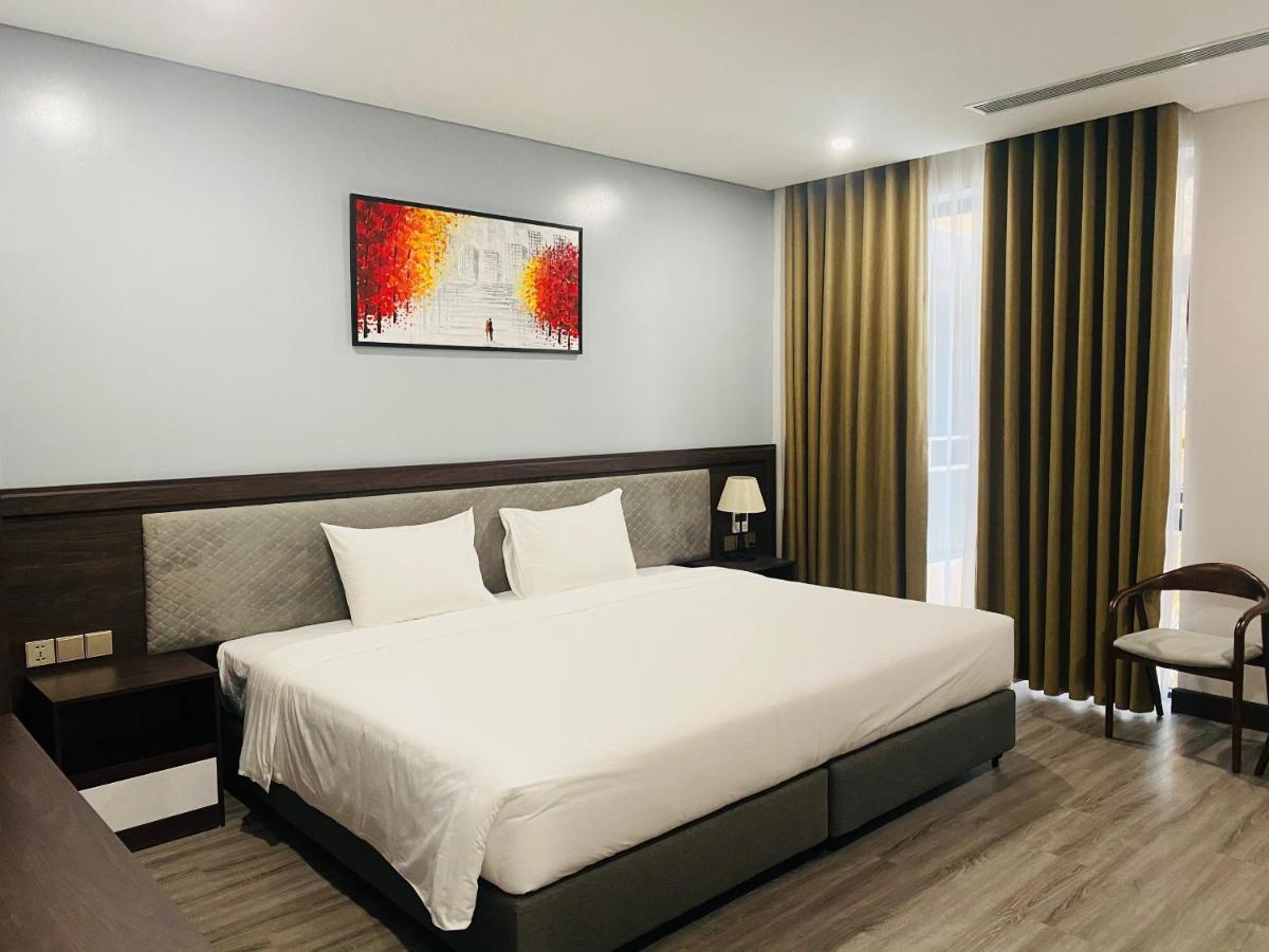 Diamond Hotel Van Don Cam Pha Bagian luar foto