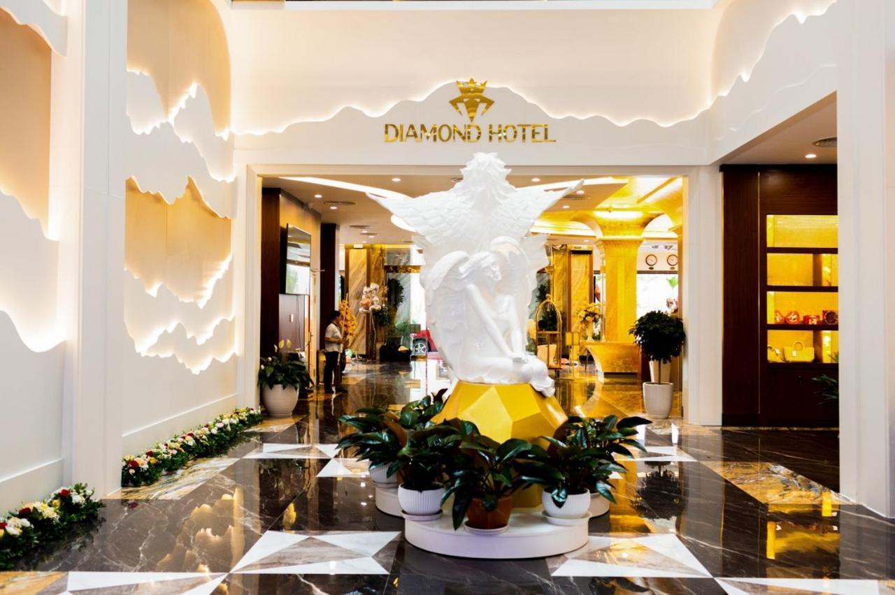 Diamond Hotel Van Don Cam Pha Bagian luar foto