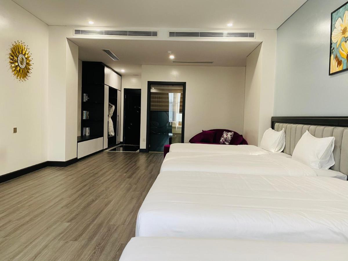 Diamond Hotel Van Don Cam Pha Bagian luar foto