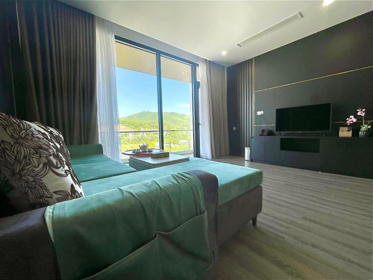 Diamond Hotel Van Don Cam Pha Bagian luar foto
