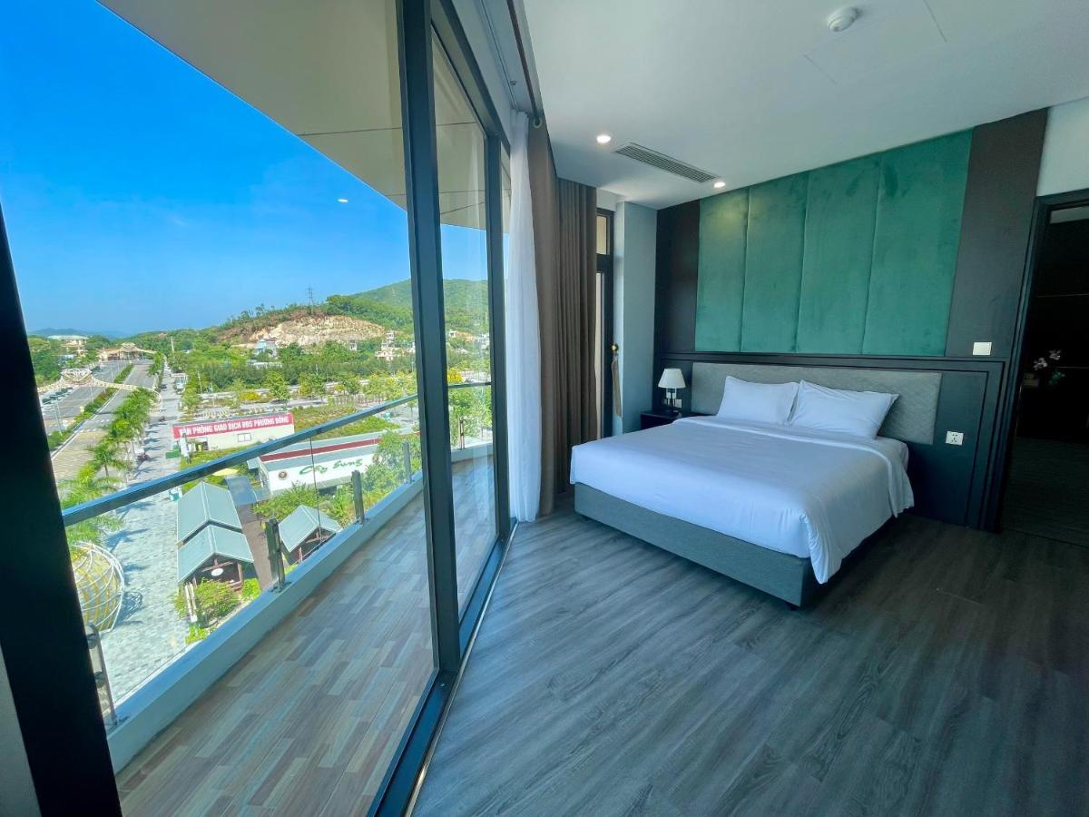 Diamond Hotel Van Don Cam Pha Bagian luar foto